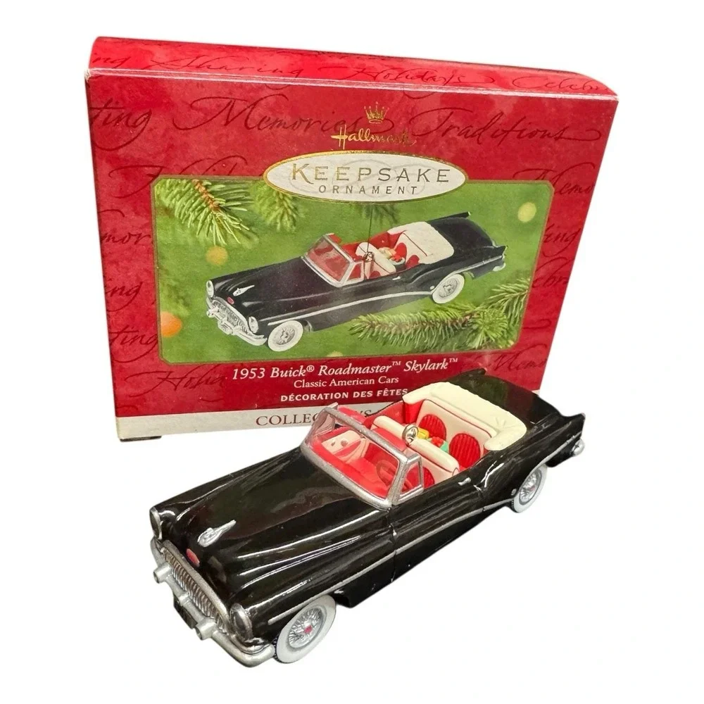 Hallmark Keepsake Ornament 1953‎ Buick Roadmaster Skylark American Cars 2001